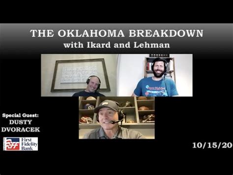 Dusty Dvoracek Talks Ou Osu Big Winners Losers Of The Week