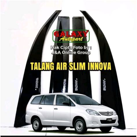 Jual Talang Air Pintu Slim Toyota Avanza All New Avanza Fortuner