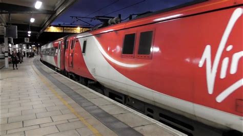 Virgin Trains East Coast Class 91 Departing York 14 11 16 Youtube