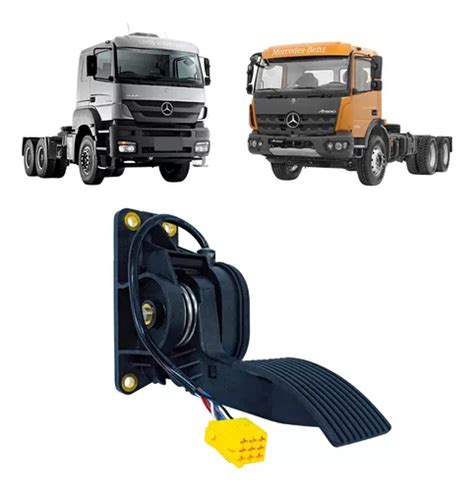 Pedal Acelerador Eletronico Axor Atego Actros Parcelamento Sem Juros