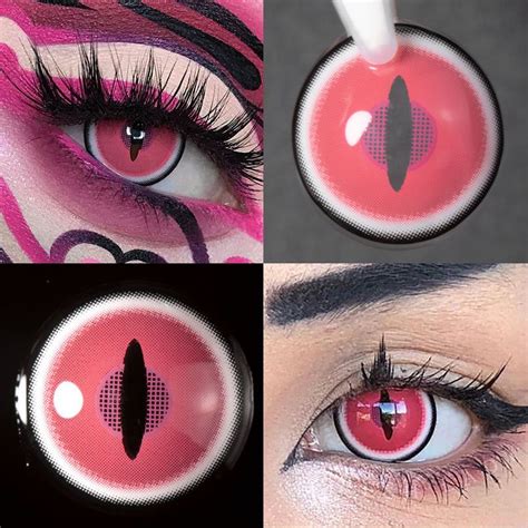 Unibling Demon Slayer Nezuko Demon Colored Contacts | Colored contacts ...