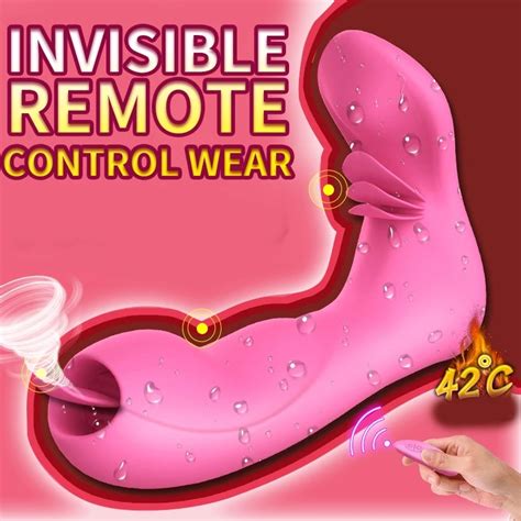 Hiso Wearable Butterfly Vibrator For Women Silicone Vagina G Spot