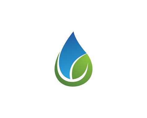 Water drop and leaf Logo Template vector illustration 563427 Vector Art ...