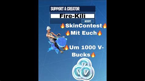 Live Skin Contestgewinner Bekommt Pro Runde K Fallen Fortnite