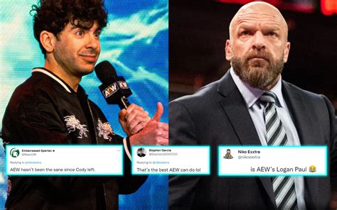 That S The Best Aew Can Do Twitter Berates Tony Khan For Seemingly