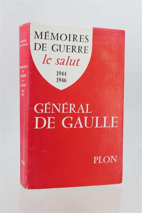 De Gaulle M Moires De Guerre Signed Book First Edition Edition