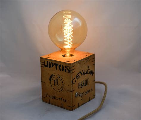 Lampe En Bois Vintage Filament Lampes Vintage Lampe Bois Lampe