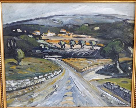 Proantic Paysage De Provence Par Auguste Chabaud