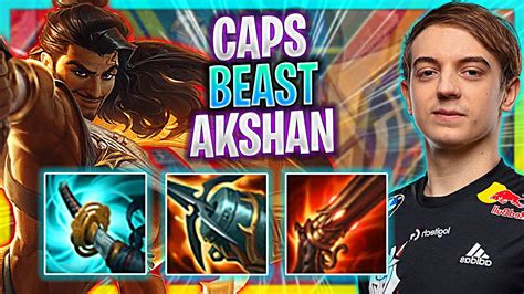 Caps Is A Beast With Akshan G Caps Plays Akshan Mid Vs Anivia