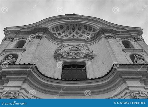 L Aquila Abruzzo Chiesa Di Santa Maria Del Suffragio Fotografia Stock