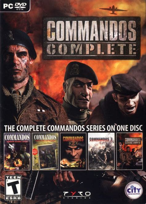 Commandos Complete Windows Box Cover Art Mobygames