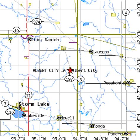 Albert City, Iowa (IA) ~ population data, races, housing & economy