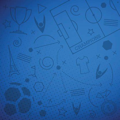 Abstract Blue Soccer Background Stock Clipart | Royalty-Free | FreeImages