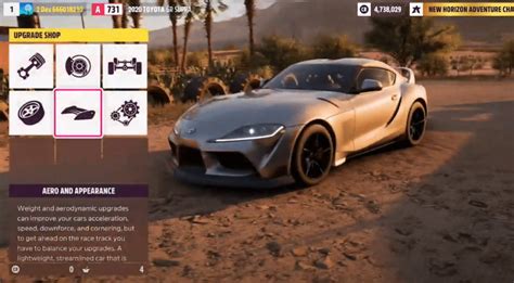 The 2020 Toyota Supra Gr Is Heading To Forza Horizon 5