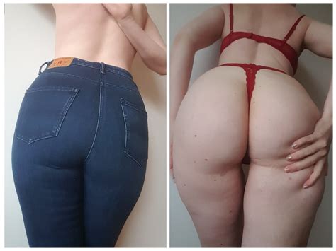 On off with jeans and thong ðŸ Porn Pic