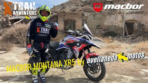 Macbor Montana Xr Xtrail Adventure By Avellanedo Motos En El Desierto