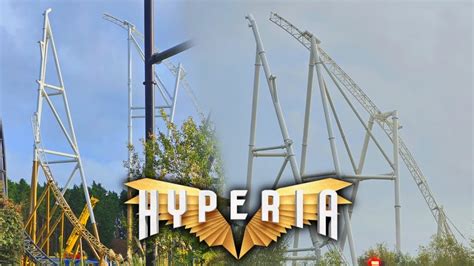 Thorpe Park Hyperia Construction Update The Turn Around Is Almost