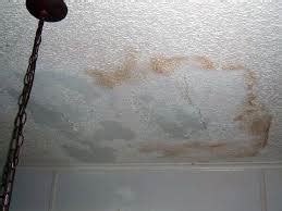how to fix a water stain on the ceiling