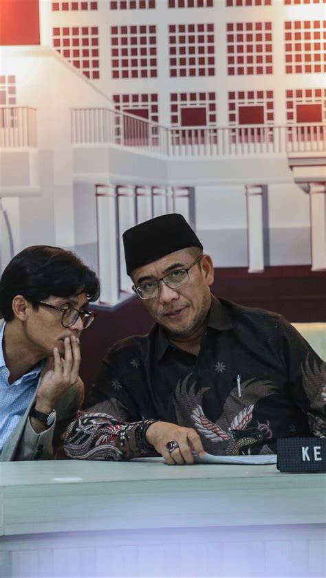 Foto Jelang Debat Ketiga Kpu Larang Capres Pakai Pertanyaan Singkatan