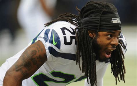 Richard Sherman fined by the NFL for his choking gesture - Sports ...