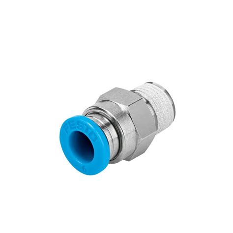 CONECTOR RECTO 10MM OD X 1 8 NPTM PUSH VZ Controles Industriales