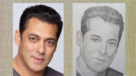 Salman Khan Drawing Drawing Of Salman Khan Sanjuarts