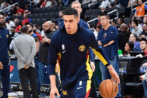 Now An Nba Champ Michael Porter Jr Of The Denver Nuggets Clings To