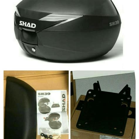 Jual PAKETAN BOX SHAD SH39 DAN PER BREKET BOX SHAD HONDA PCX DAN BUSA