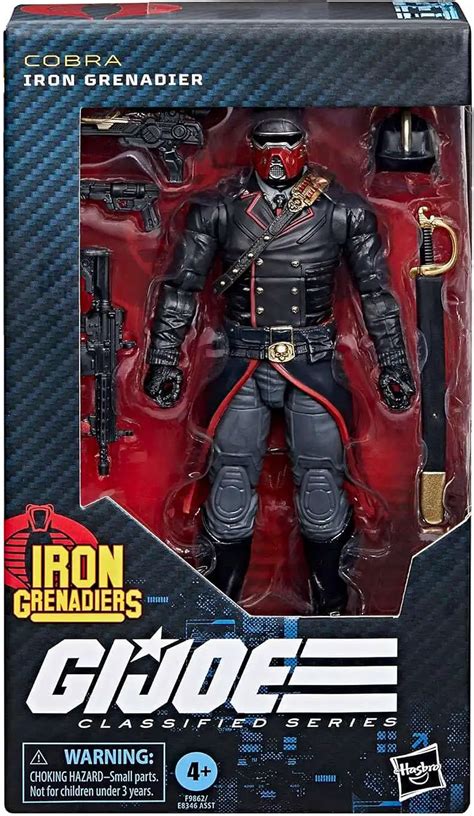 Gi Joe Classified Series Iron Grenadier 6 Action Figure Hasbro Toywiz