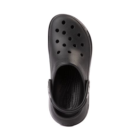 Crocs Classic Mega Crush Clog Black Journeys