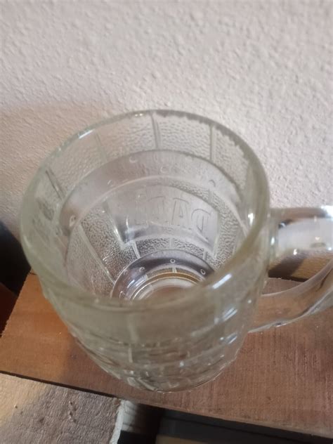 Vintage Dad S Root Beer Heavy Glass Barrel Mug EBay