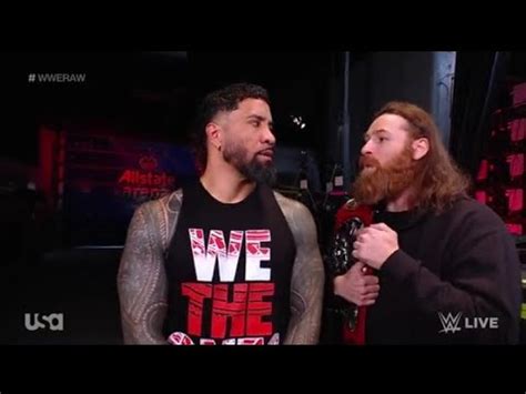 WWE RAW 4 24 2023 Jey Uso Sami Zayn Secret Backstage Conversation