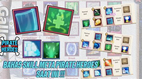 Meta Dan Susunan Skill Yang Wajib Kita Punya Pirate Heroes Youtube