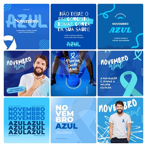 Artes Novembro Azul Edit Veis No Canva Elo