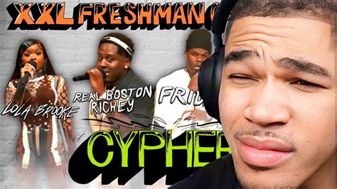 Plaqueboymax React To Xxl Freshman Cypher Youtube