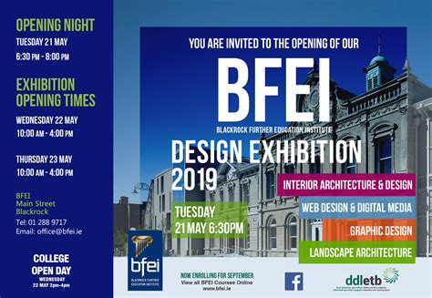 Bfei Exhibition Invitation 2019 Design Exhibition Ddletb