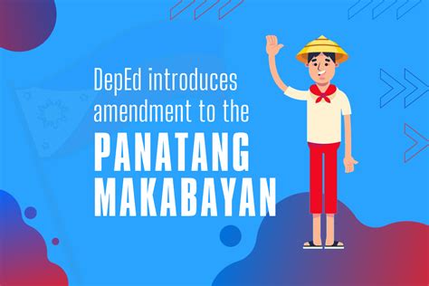 Deped Introduces Amendment To The Panatang Makabayan News Beast Ph