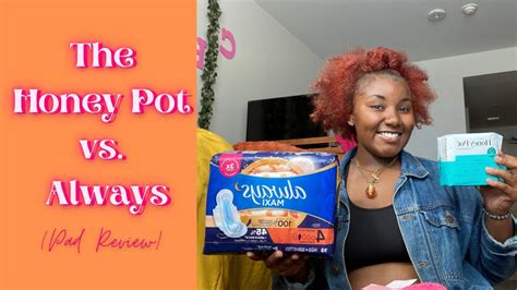 The Honey Pot Co Vs Always Maxi Pad Review Youtube