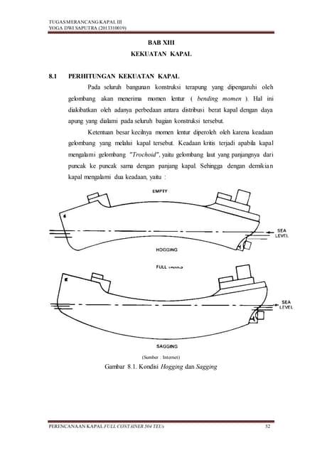 Rencana Garis Lines Plan Cara Membuat Kapal Tanker Pdf