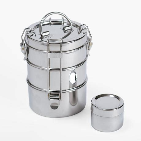 Stainless Steel Tiffin Boxes at Best Price in Vasai | Rishabh Metal