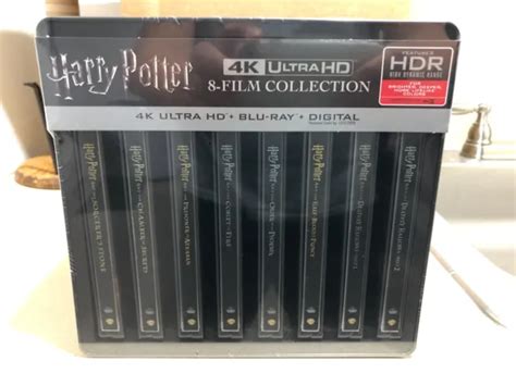 Harry Potter Complete Film K Blu Ray Steelbook Collection New Eur