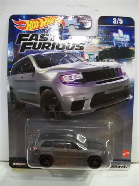 Hot Wheels Fast Furious Premium Jeep Grand Cherokee Trackhawk Real