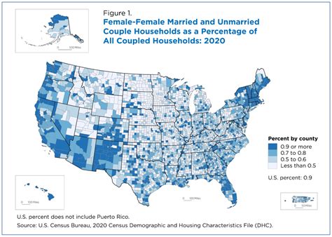 Where Do Male And Female Same Sex Couples Live