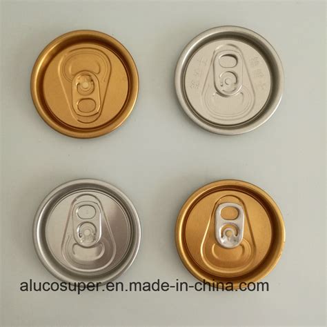 Beer And Carbonated Drink Can With Aluminum 202 Sot Package Lids