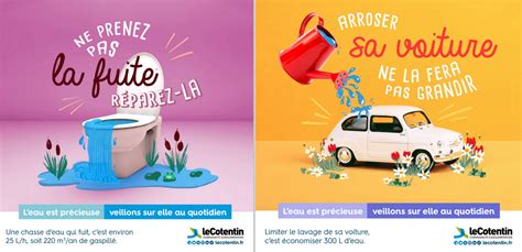 Le Cotentin Lance Une Campagne De Sensibilisation Sur L Eau Et Les