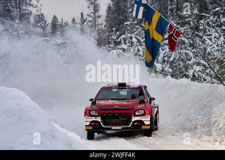 GRYAZIN Nikolay Citroen C3 Rally2 Portrait During The Rallye