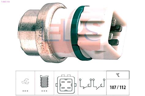 EPS CZUJNIK TEMPERATURY WODY VW 1 840 104 za 82 06 zł z Raba Wyżna