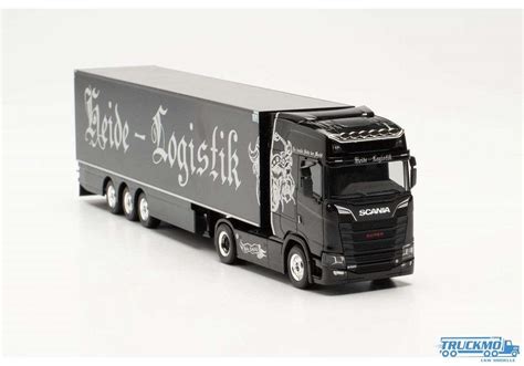 Herpa Heide Logistik Scania Cs Hd K Hlauflieger Truckmo