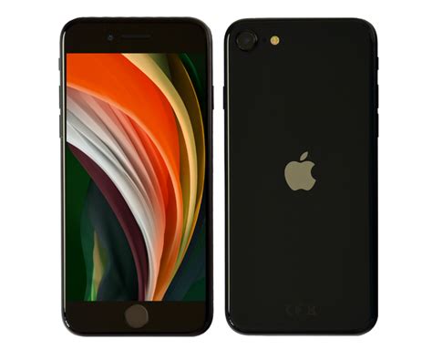 Smartfon Apple IPhone SE 2020 64GB Black Odnowiony Refurbed