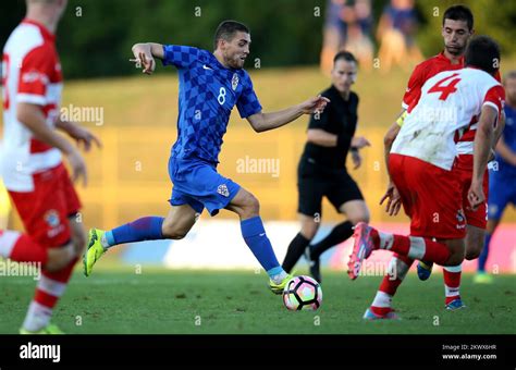 31082016 Sisak Croatia Croatian National Football Team Played A